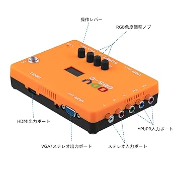 hdmi変換コンバーター　ODV GBS-C HDMI VGA &ODVセット Amazon.com: Mcbazel ODV-GBS-C Component VGA/Scart to VGA